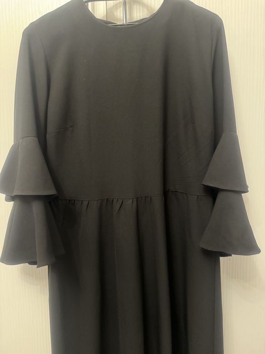 Платье чёрное размер М , 48