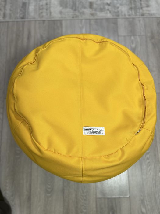 Fotoliu PUF nou galben