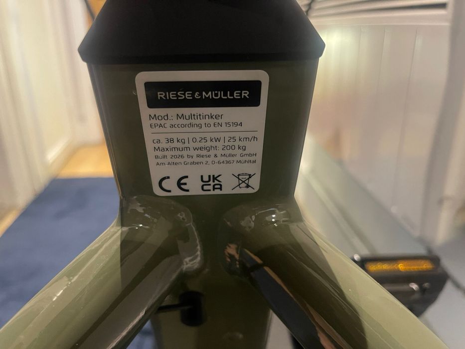 Bicicleta Riese & Müller2026  Multitinker 2 Silent ( aproape noua)
