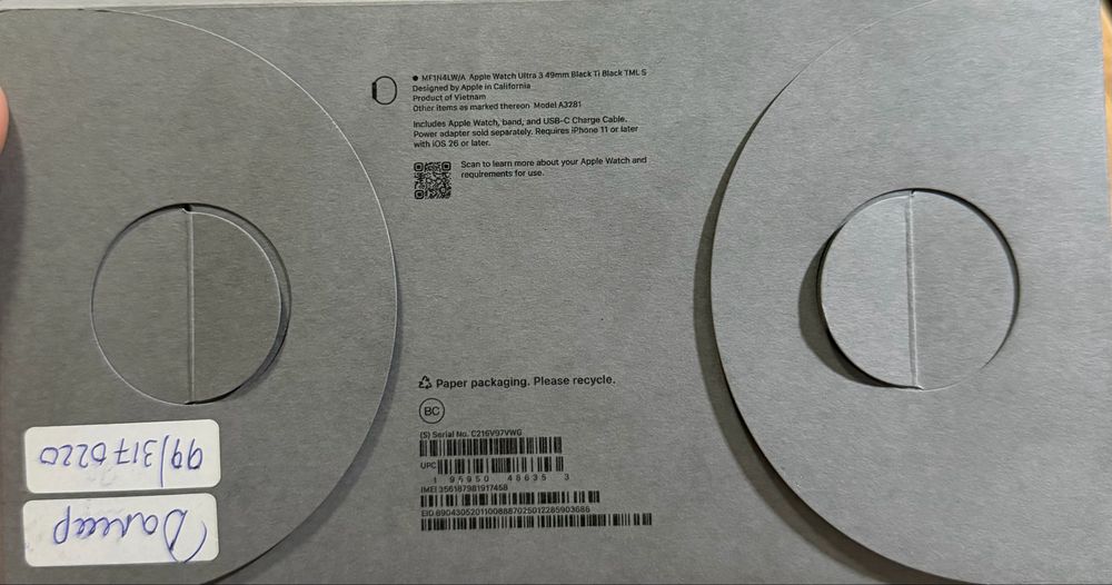 Apple Watch Ultra 3.      49mm Black