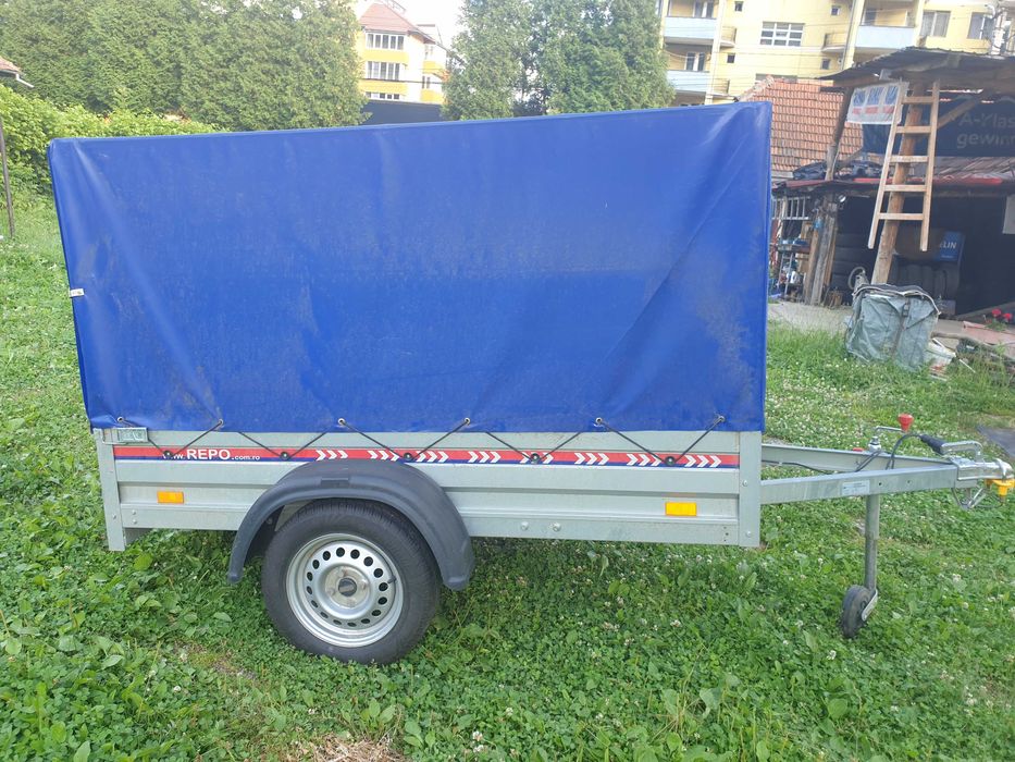 Dau in chirie Remorci 750 KG axa dubla-axa simpla