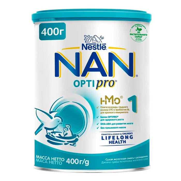 Смесь Nan opti pro 1 новая 400грамм