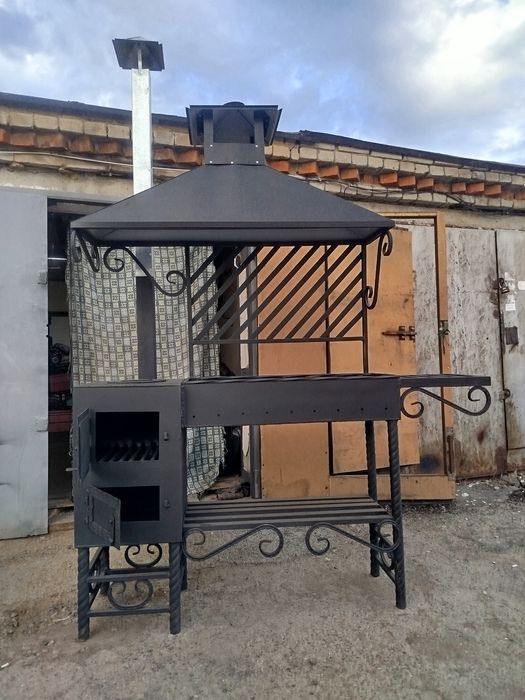 Продам мангал с печкой