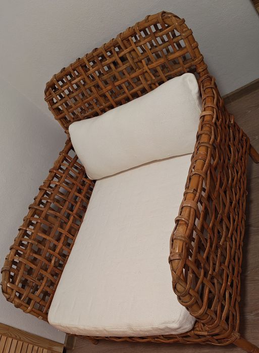 Scaun/fotoliu terasă/grădină din ratan