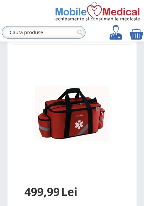 Geanta medicala/ambulanta Northman. Pret Mobile medicale.ro - 500lei