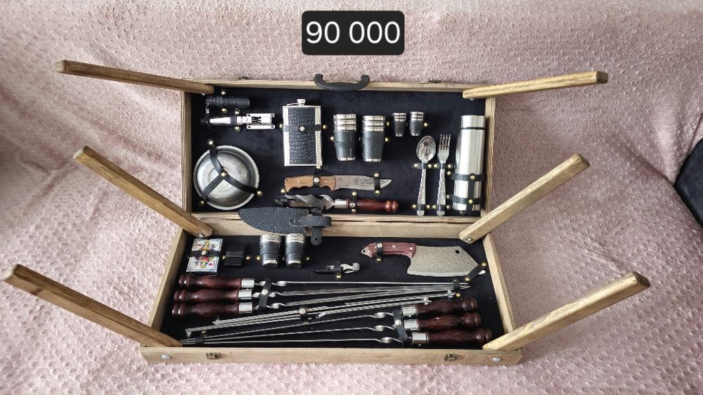 Подарок на любой праздник шашлычный набор