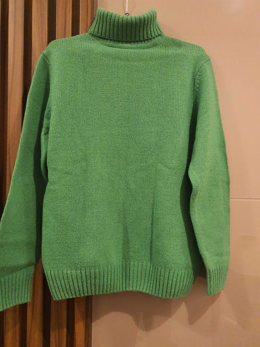 Pulover verde Zara