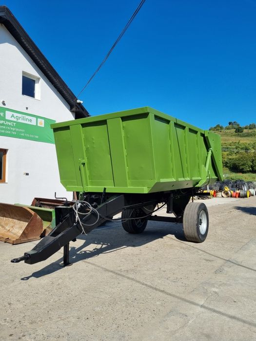 Remorca agricola monoax 7-8 T