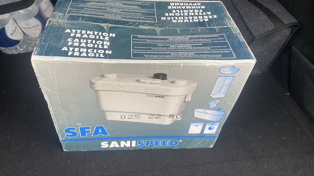 Pompa Sanispeed de drenaj/evacuare ape uzate