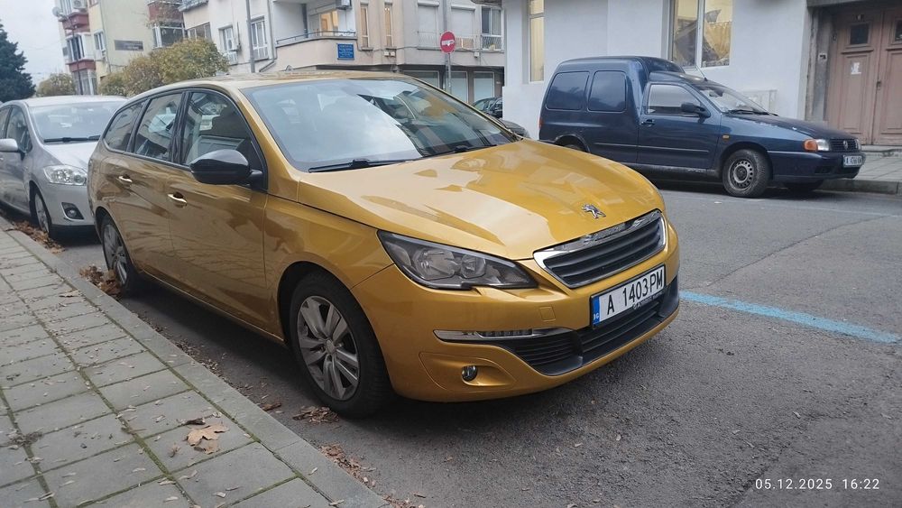 Пежо 308, 2017, 1.6d 120к.с