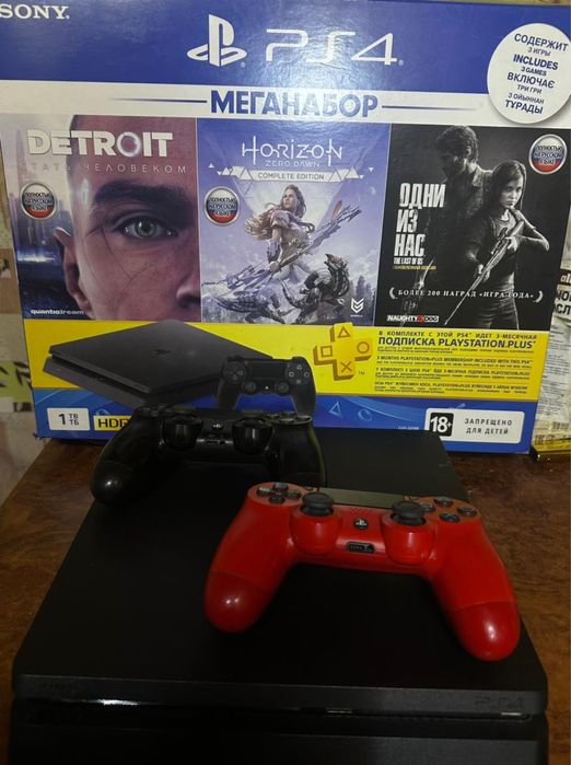 Ps 4 slim 1 tb приставка