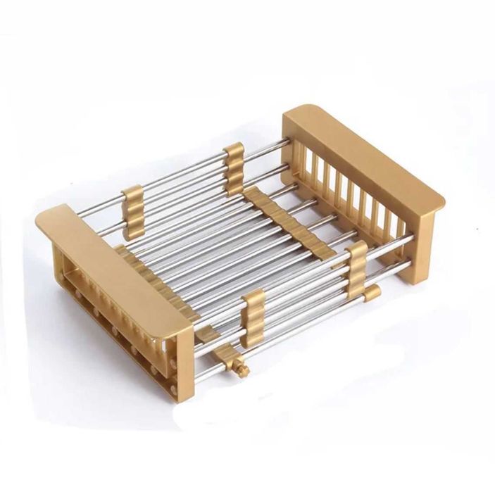 REDUCERE Baterie inox bucatarie cap flexibil auriu