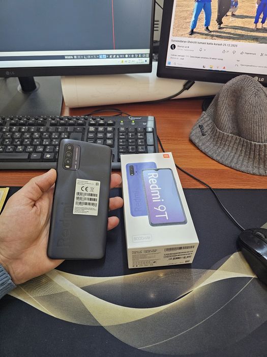 Redmi 9T 64gb(2022)iwlawi zur aybi yuq tozza telefon