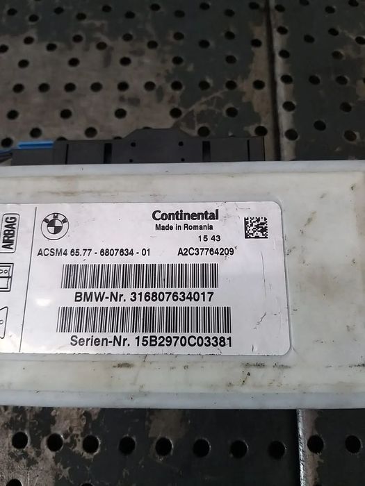 Modul calculator airbag bmw seria 5 f11 6577680763401 a2c37764209 316807634017