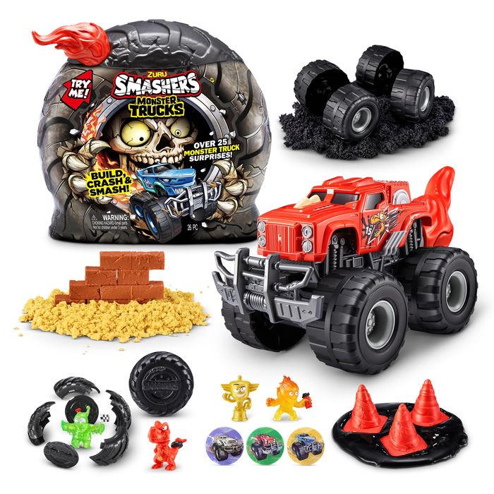 ZURU Smashers Monster Trucks — монстр-трак с сюрпризами!