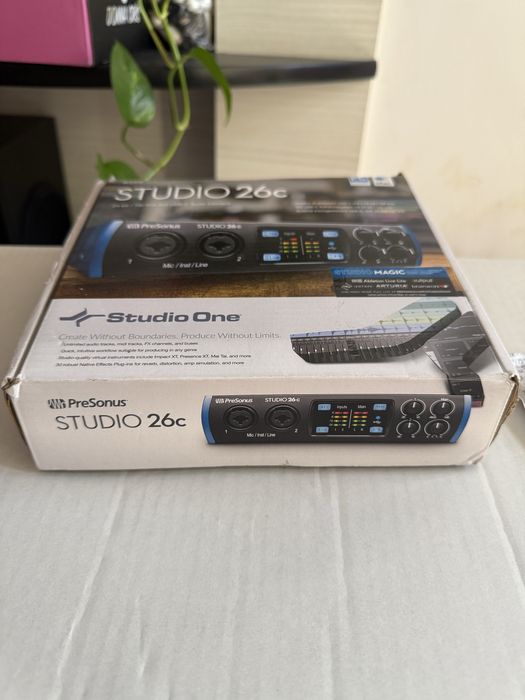 Interfata audio Presonus Studio 26C  (nu volt focusrite apollo usb)