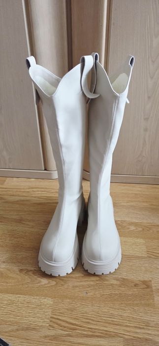 Cizme bej mar 37 captusite