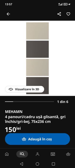 Vând 8 panouri Mehamn NOI în cutie