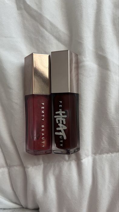 Комплект глосове Fenty Beauty Gloss Bomb – Hot Chocolit Heat & Pink Dragonfly