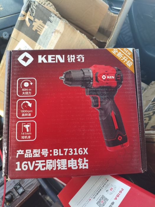 Шуповерт ken 7316 60 nm