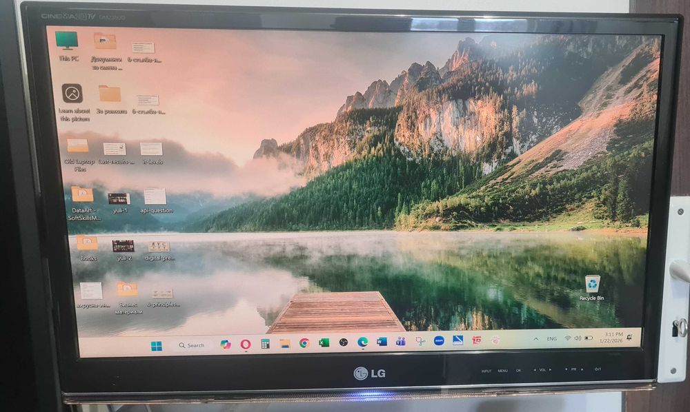 Монитор/3D Телевизор LG DM2350D-PZ 23" Wide 3D LED 1920x1080