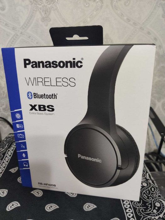 Наушники Panasonic rb-hf420bgek black