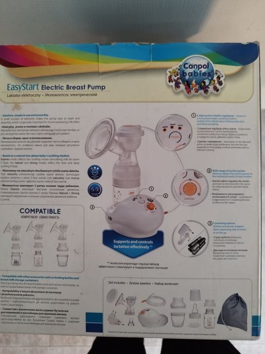 Електрическа Помпа за кърма Canpol babies