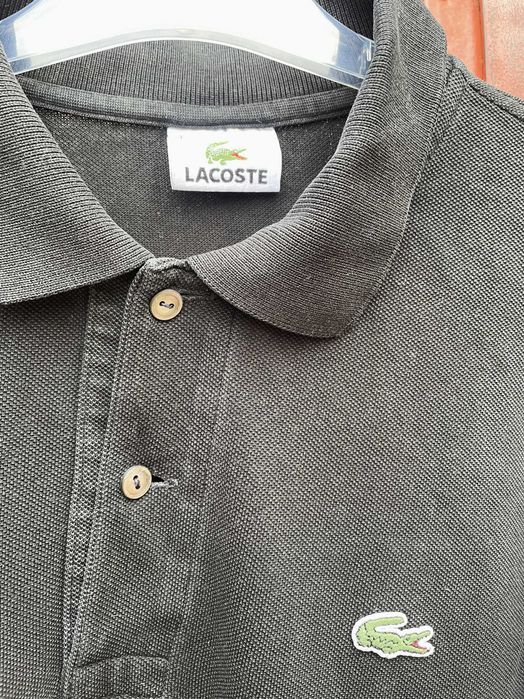 Lacoste polo cu mâneci lungi