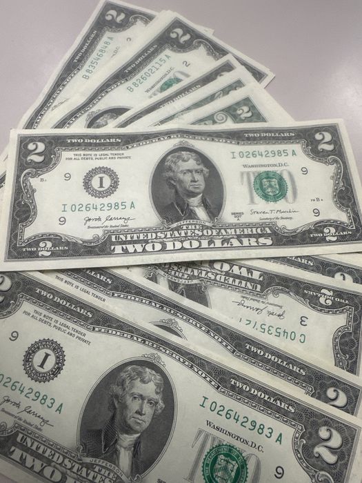 Vand Bacnote 2 Dolari