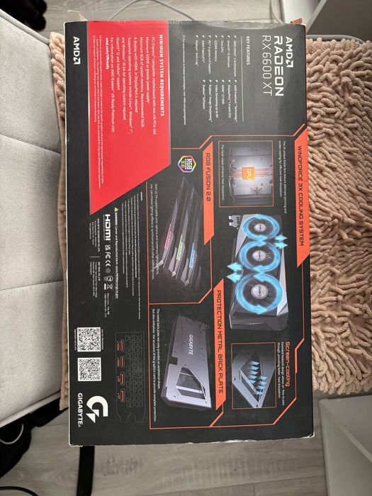 видеокарта RX6600XT