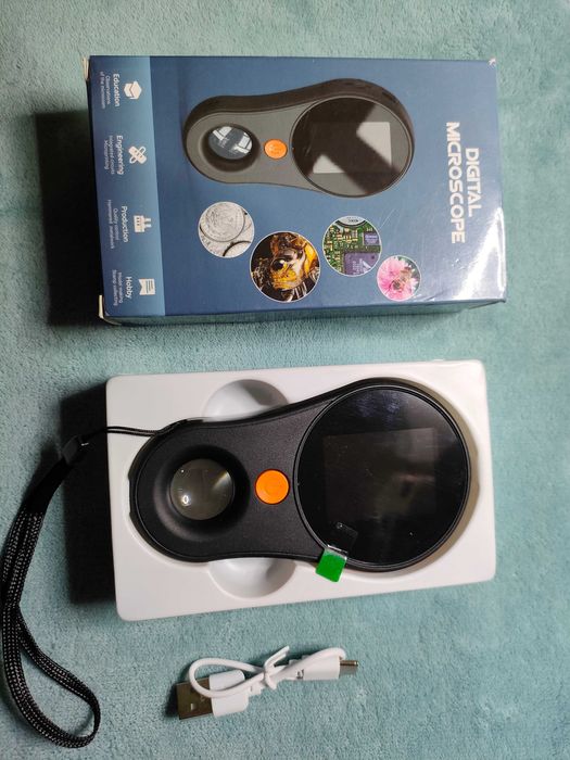 microscop digital portabil cu lentilă macro super 500x