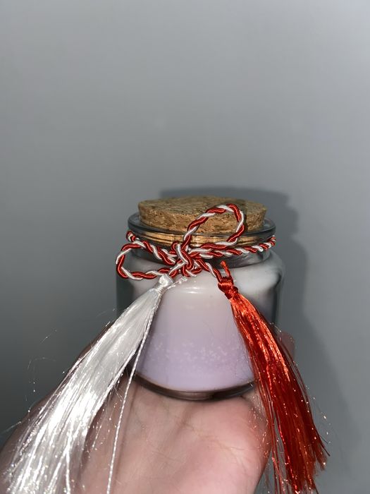 Lumanare parfumata martisor