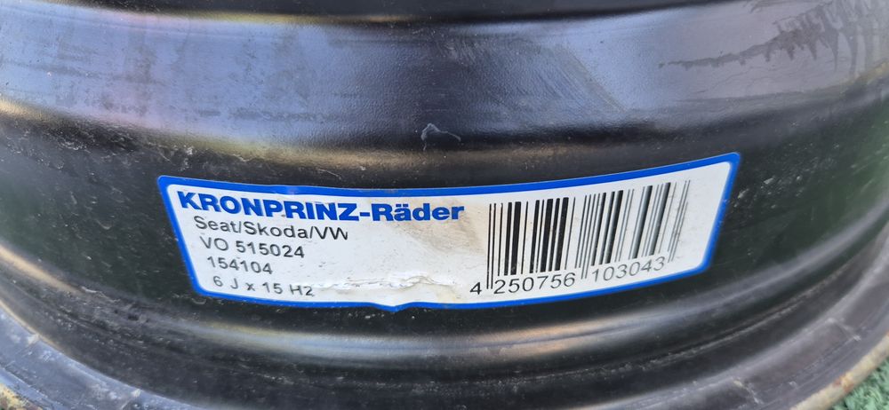 Jante otel R 15 Vw 5x112