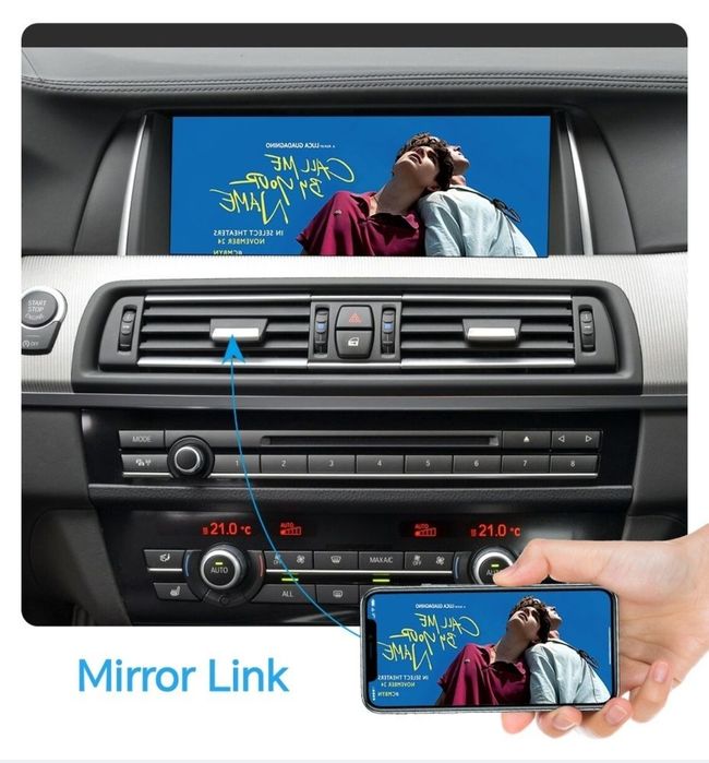 Kit wireless Carplay/Android Auto pt BMW 3,5,7,X1,X3,X4,X5,X6, MINI CIC (2009-2014)