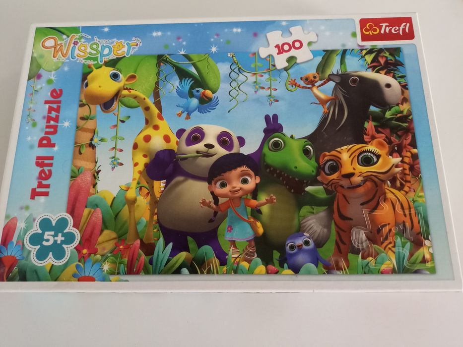 Vând puzzle Trefl Wissper -100 piese -40 lei