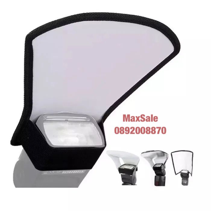 Универсален рефлектор ръчна светкавица дифузер Sony Canon и др