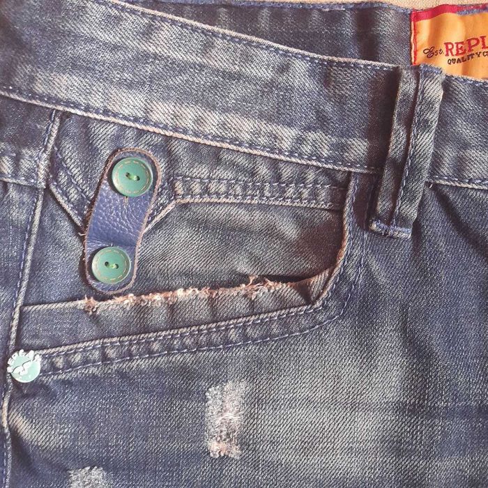 Стильные джинсы Replay / Made in Italy / Slim Fit / W31 L32