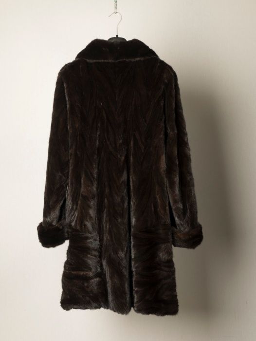 Haina de blana de Nurca bruna / Dasco / blana 100% naturala