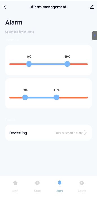 Senzor de temperatura interior/exterior