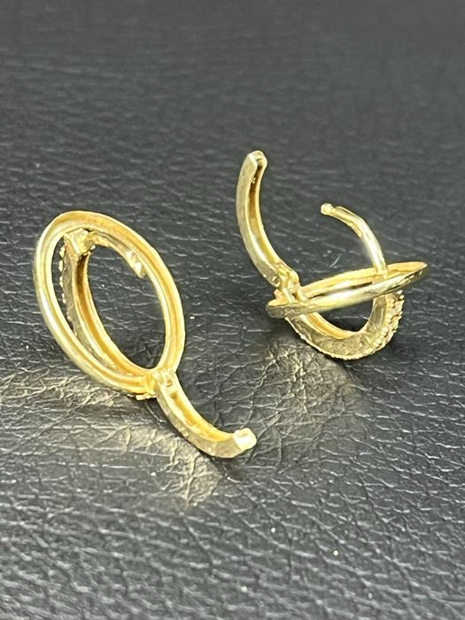 Златни обеци Халки ЧИСТО НОВИ 14 карата 585 zlatni obeci zlaten gold
