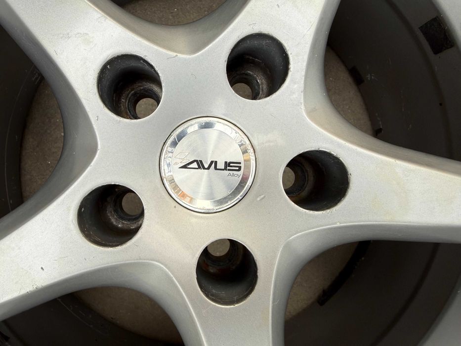 4 бр. алуминиеви джанти AVUS 16" 5x112 ,централен отвор 72, ET35, 7.5J
