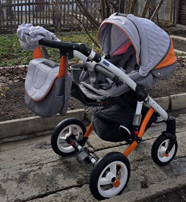 Коляска 3 в 1 Adamex