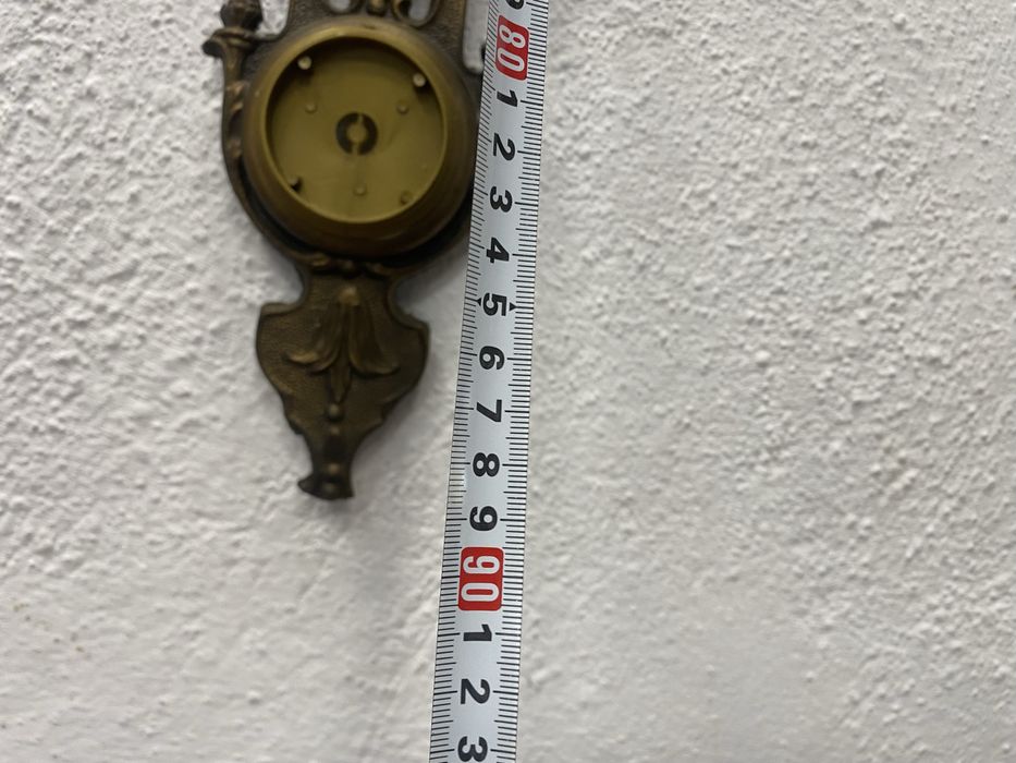 Френска барокова рамка от масивен месинг