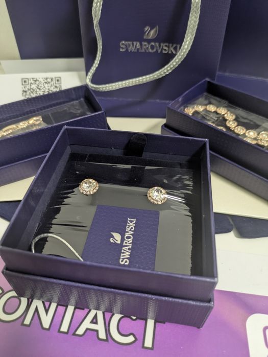 Set Swarovski Angelic Rose Gold