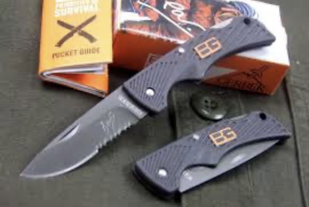 ловен нож тактически GERBER за оцеляване комбинирано острие мега здрав