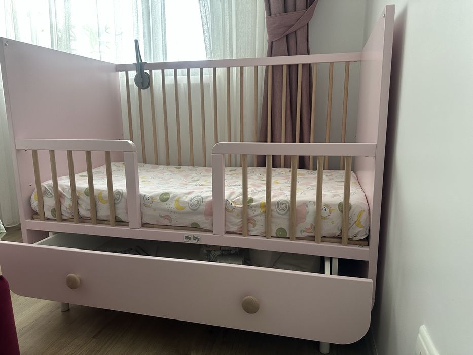 Patut ikea cu saltea 2 buc inclus