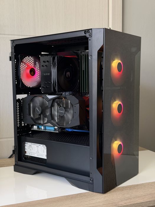 Геймърски компютър i7-8086K, RTX2060, 32GB