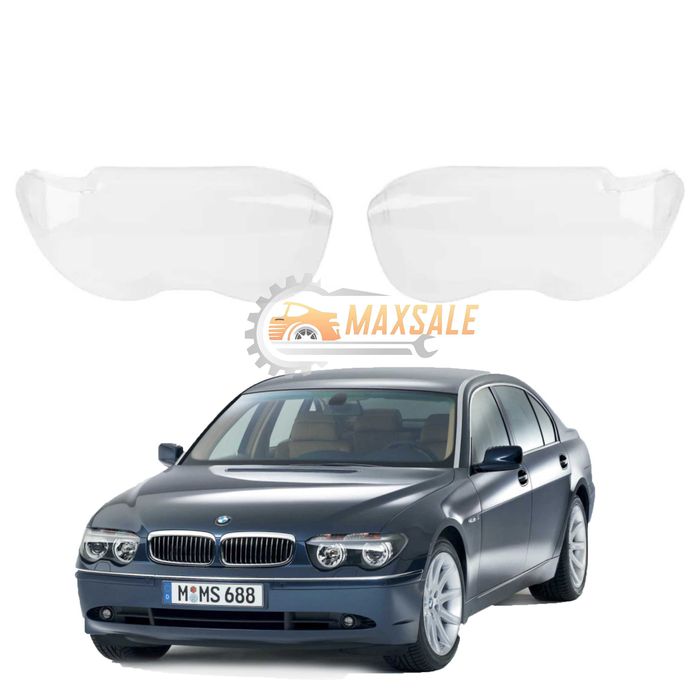 Капаци фарове BMW E66 E65 (03-05) за 7 серия БМВ 730d 740I седан предна броня
