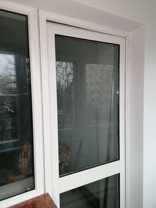 Ușă termopan + geam termopan