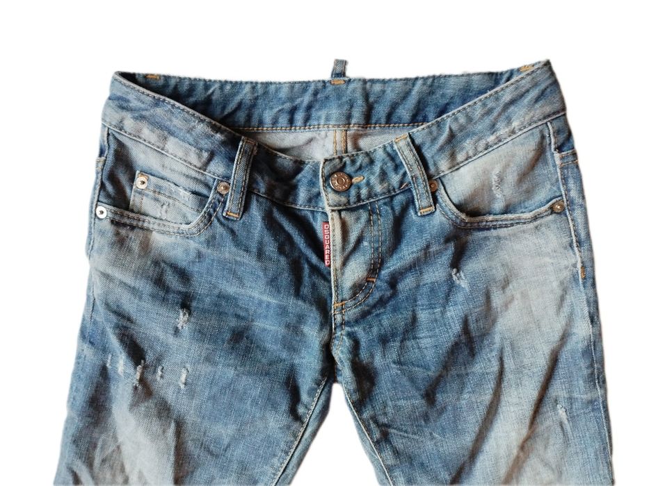 Dsquared2 38 дамски 7/8 дънки